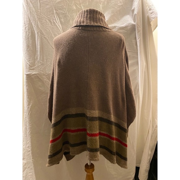 Loft Turtleneck Poncho, M - Picture 2 of 2